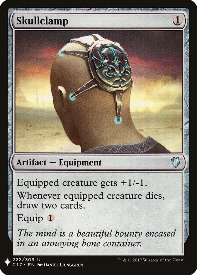 Skullclamp [Mystery Booster] | Rook's Games and More