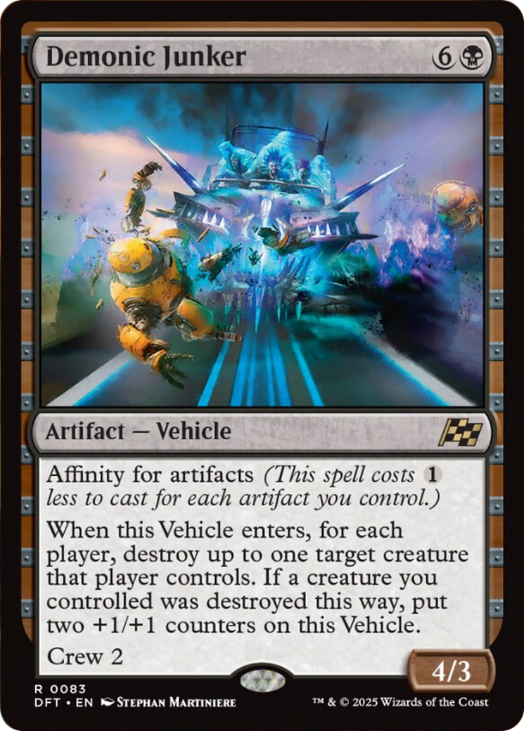 Demonic Junker [Aetherdrift] | Rook's Games and More