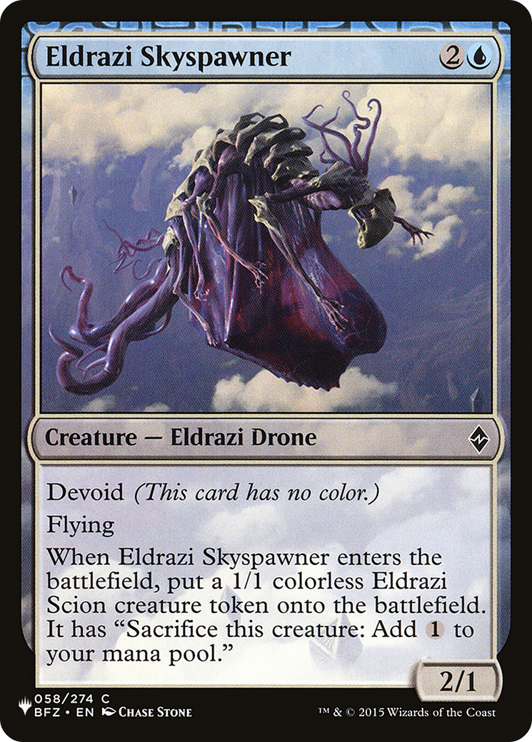 Eldrazi Skyspawner [The List Reprints] | Rook's Games and More