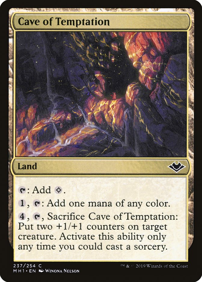 Cave of Temptation [Modern Horizons] | Rook's Games and More
