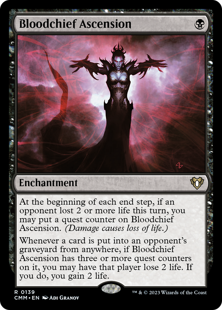 Bloodchief Ascension [Commander Masters] | Rook's Games and More