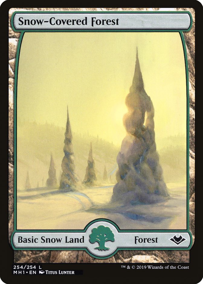 Snow-Covered Forest [Modern Horizons] | Rook's Games and More