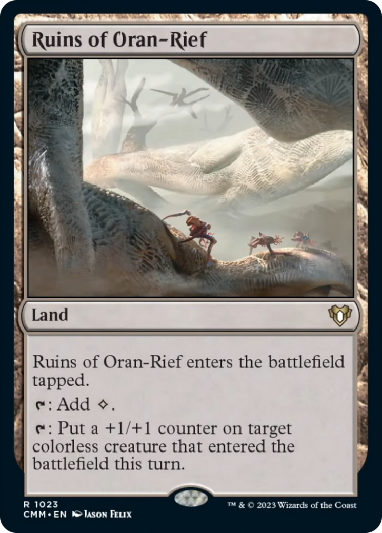 Ruins of Oran-Rief [Commander Masters] | Rook's Games and More