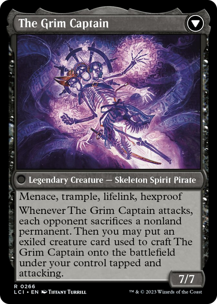 Throne of the Grim Captain // The Grim Captain [The Lost Caverns of Ixalan] | Rook's Games and More