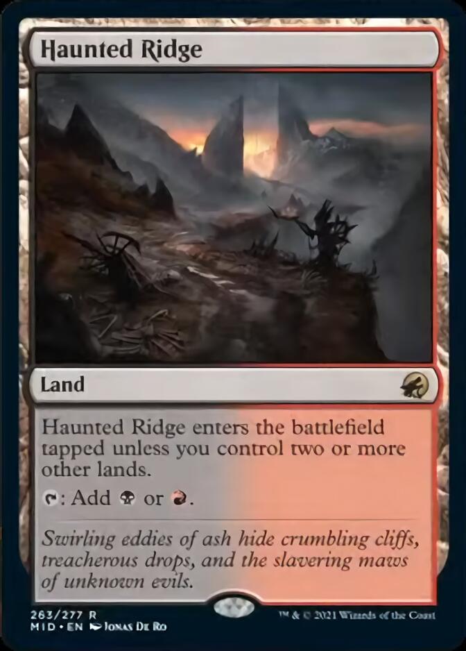 Haunted Ridge [Innistrad: Midnight Hunt] | Rook's Games and More