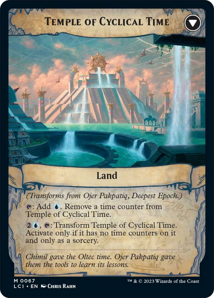 Ojer Pakpatiq, Deepest Epoch // Temple of Cyclical Time [The Lost Caverns of Ixalan] | Rook's Games and More