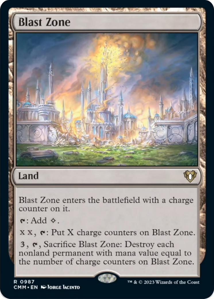 Blast Zone [Commander Masters] | Rook's Games and More