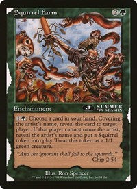 Squirrel Farm (Oversized) [Oversize Cards] | Rook's Games and More