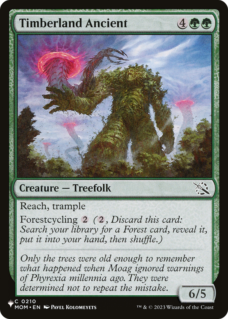 Timberland Ancient [The List] | Rook's Games and More