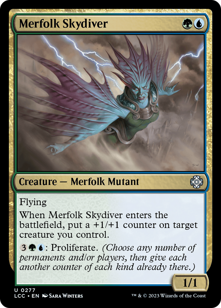 Merfolk Skydiver [The Lost Caverns of Ixalan Commander] | Rook's Games and More