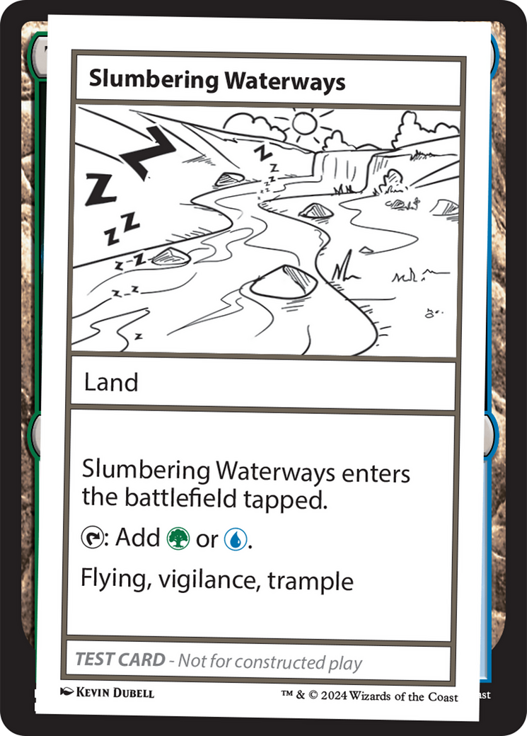 Slumbering Waterways [Mystery Booster 2 Playtest Cards] | Rook's Games and More