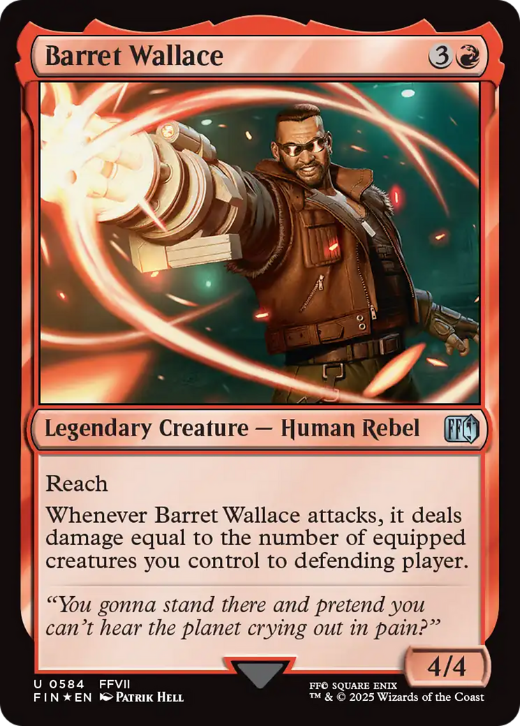 Barret Wallace (Surge Foil) [FINAL FANTASY] | Rook's Games and More