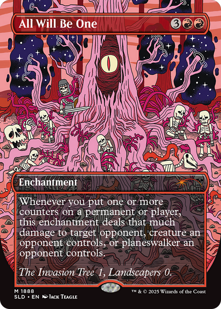 All Will Be One (Rainbow Foil) [Secret Lair Drop Series] | Rook's Games and More