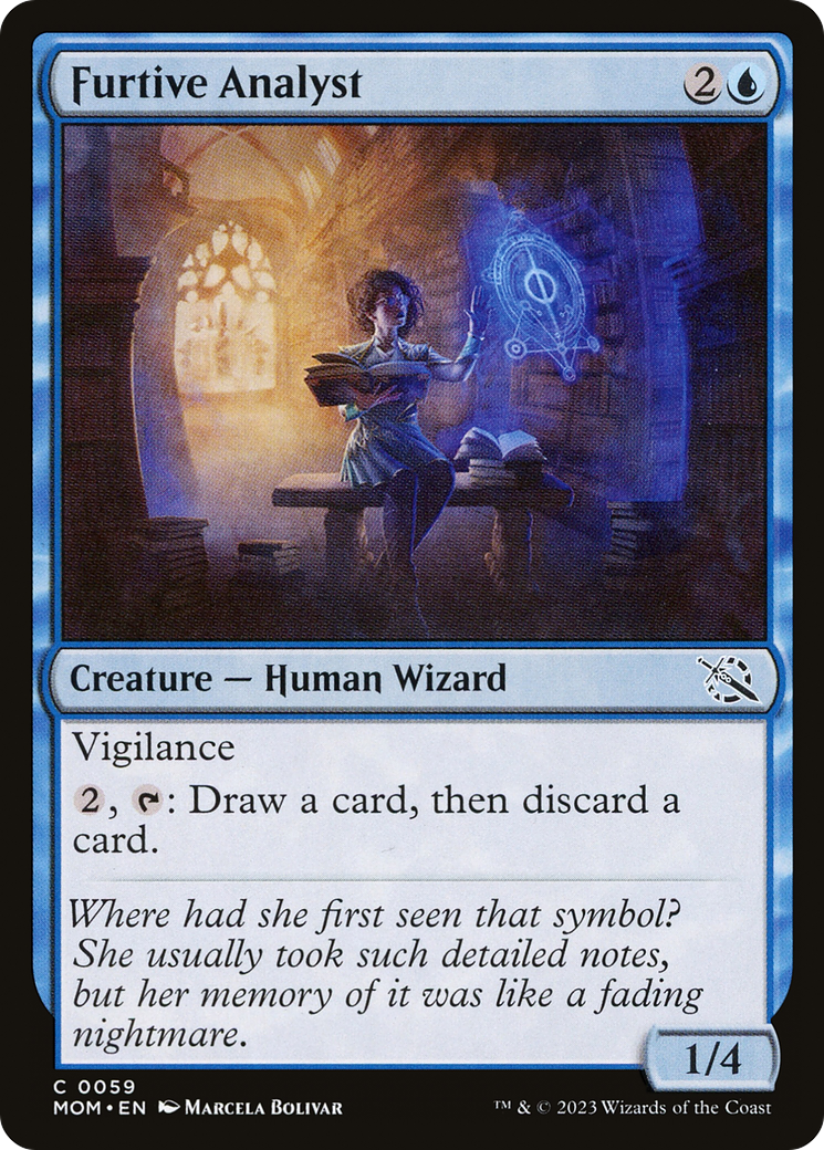 Furtive Analyst [March of the Machine] | Rook's Games and More