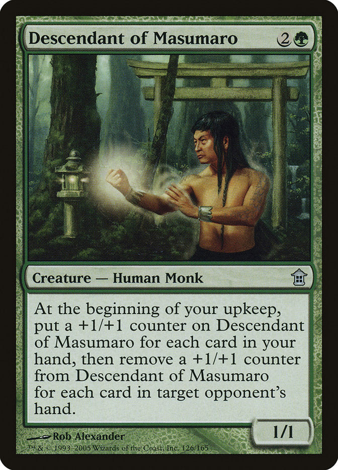 Descendant of Masumaro [Saviors of Kamigawa] | Rook's Games and More