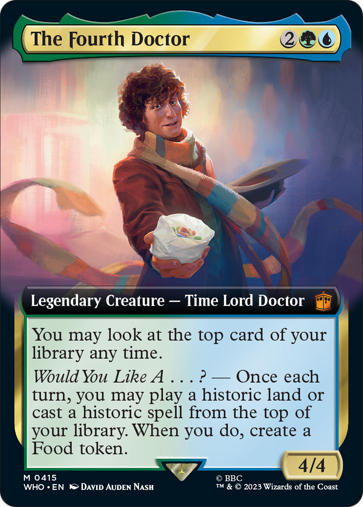 The Fourth Doctor (Extended Art) [Doctor Who] | Rook's Games and More