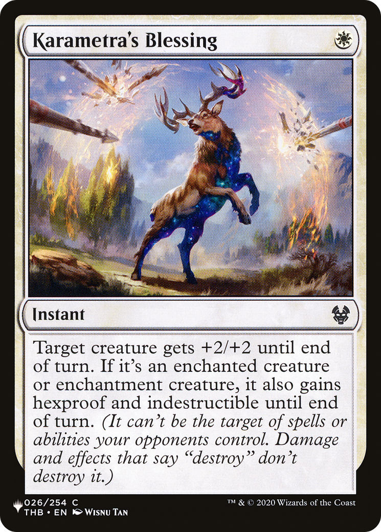 Karametra's Blessing [The List] | Rook's Games and More