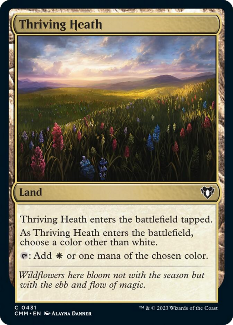 Thriving Heath [Commander Masters] | Rook's Games and More