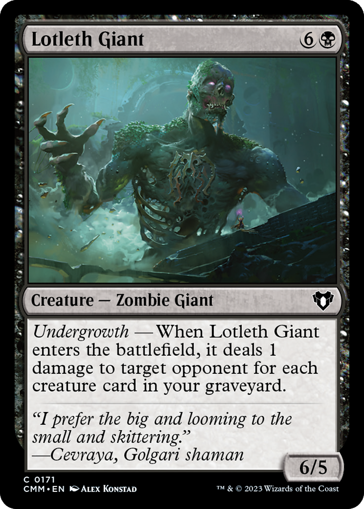 Lotleth Giant [Commander Masters] | Rook's Games and More