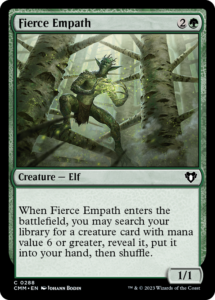 Fierce Empath [Commander Masters] | Rook's Games and More