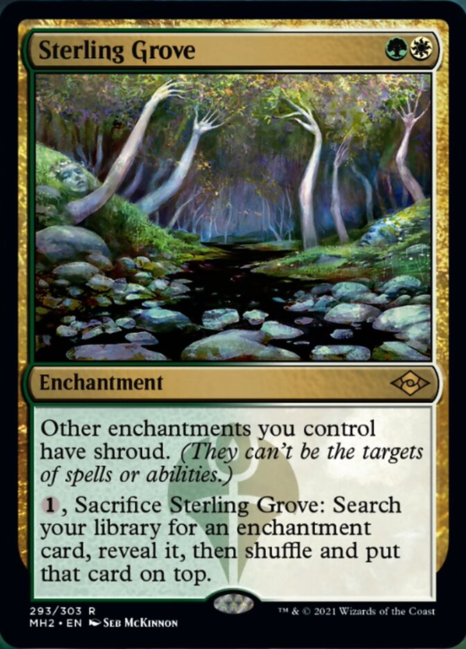 Sterling Grove (Foil Etched) [Modern Horizons 2] | Rook's Games and More