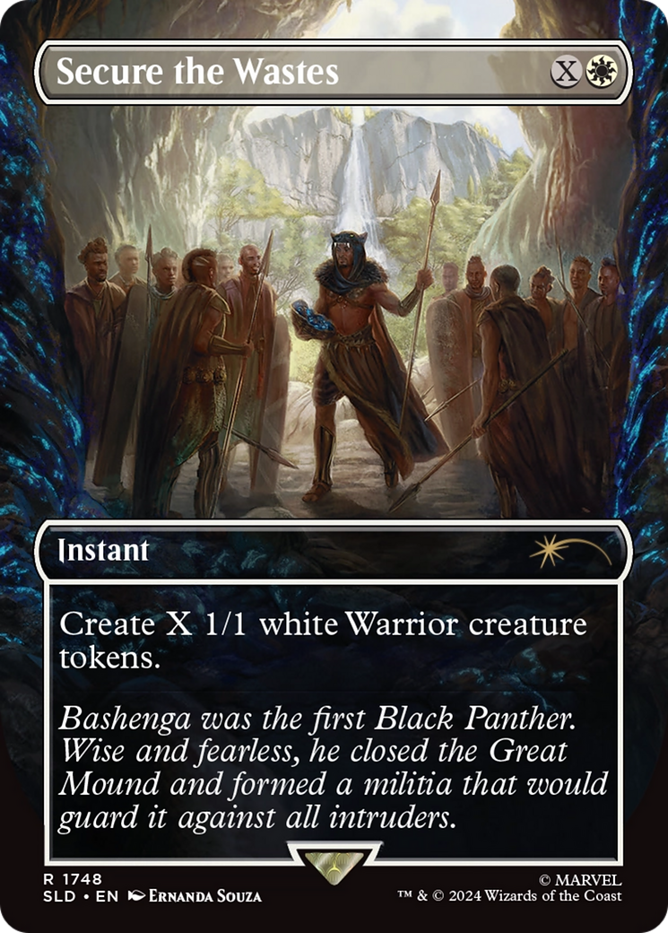 Secure the Wastes (Rainbow Foil) [Secret Lair Drop Series] | Rook's Games and More