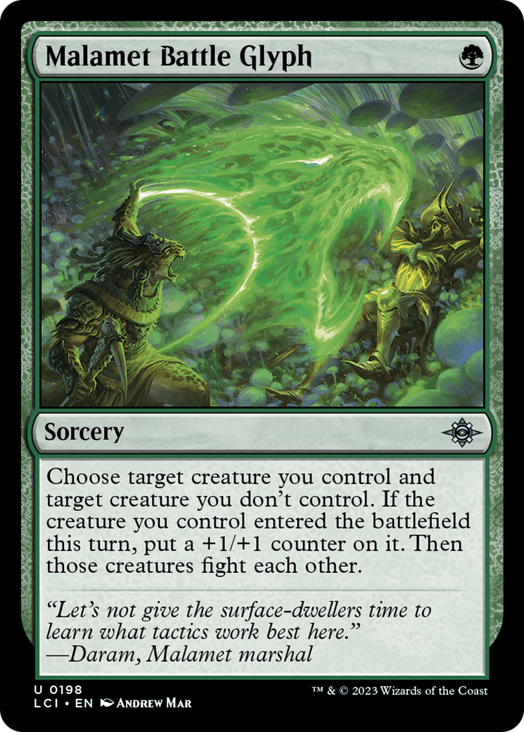 Malamet Battle Glyph [The Lost Caverns of Ixalan] | Rook's Games and More