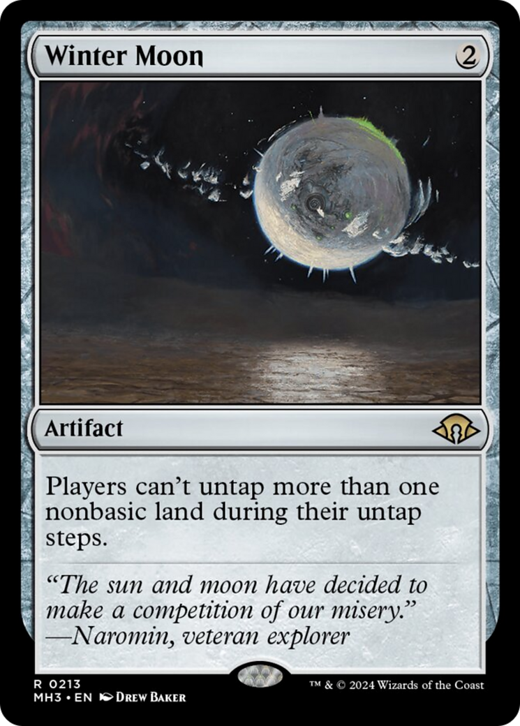 Winter Moon [Modern Horizons 3] | Rook's Games and More