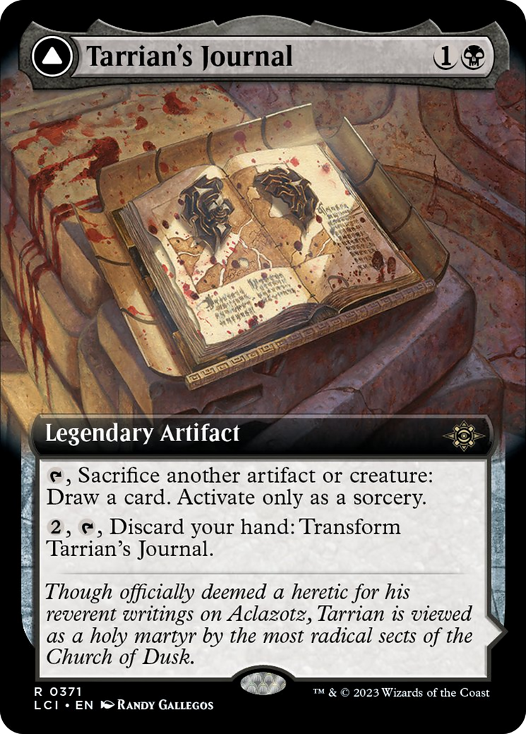 Tarrian's Journal // The Tomb of Aclazotz (Extended Art) [The Lost Caverns of Ixalan] | Rook's Games and More