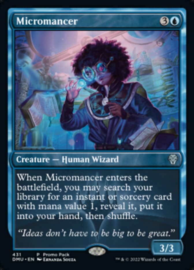 Micromancer (Promo Pack) [Dominaria United Promos] | Rook's Games and More