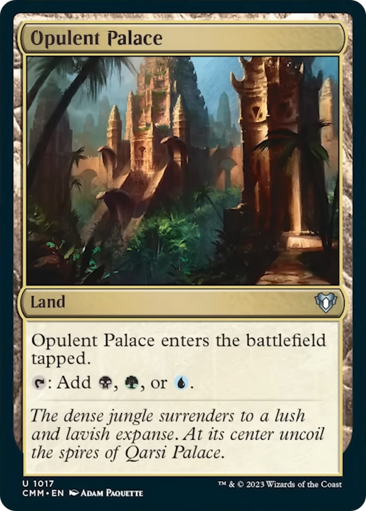 Opulent Palace [Commander Masters] | Rook's Games and More