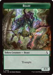 Angel (0003) // Beast Double-Sided Token [Reality Fracture Tokens] | Rook's Games and More