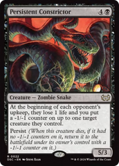 Persistent Constrictor [Duskmourn: House of Horror Commander] | Rook's Games and More