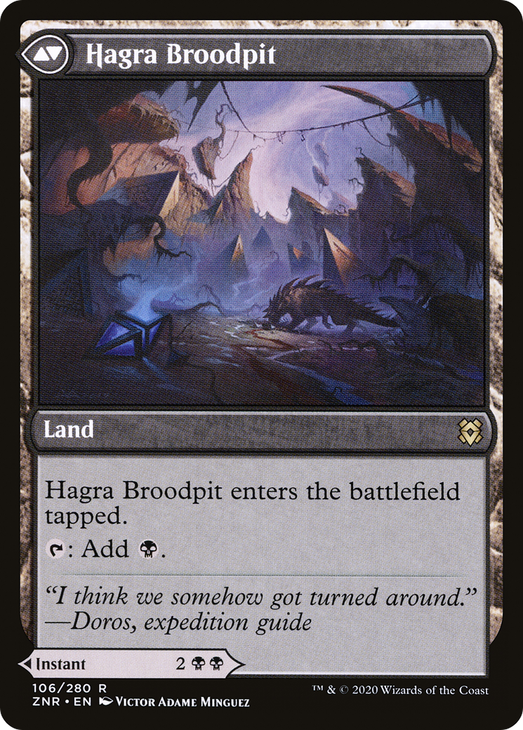 Hagra Mauling // Hagra Broodpit [Secret Lair: From Cute to Brute] | Rook's Games and More