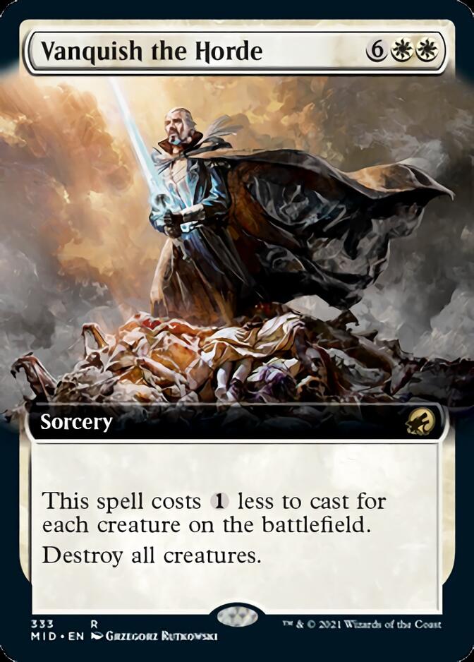 Vanquish the Horde (Extended Art) [Innistrad: Midnight Hunt] | Rook's Games and More
