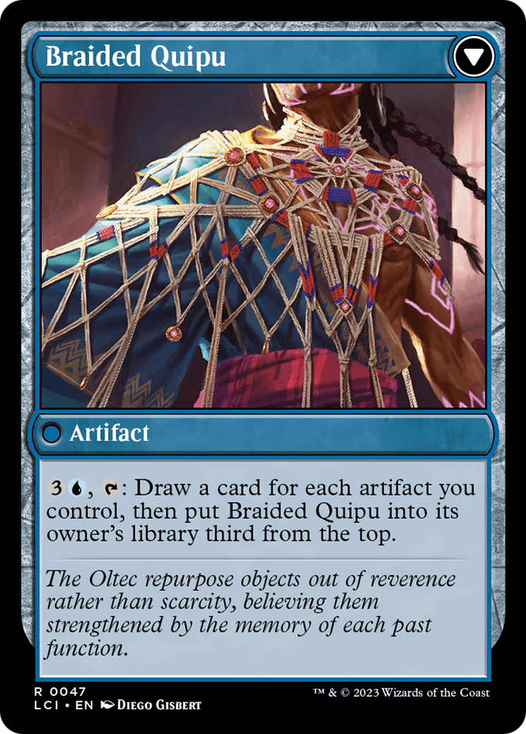 Braided Net // Braided Quipu [The Lost Caverns of Ixalan] | Rook's Games and More