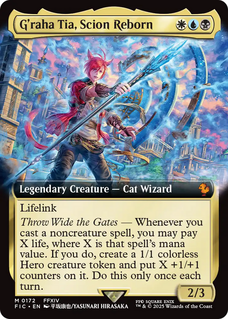 G'raha Tia, Scion Reborn (Extended Art) [FINAL FANTASY Commander] | Rook's Games and More