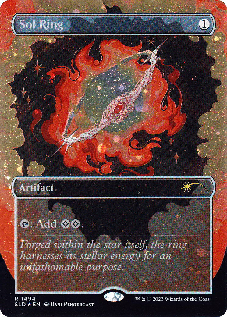 Sol Ring (1494) (Galaxy Foil) [Secret Lair Drop Series] | Rook's Games and More