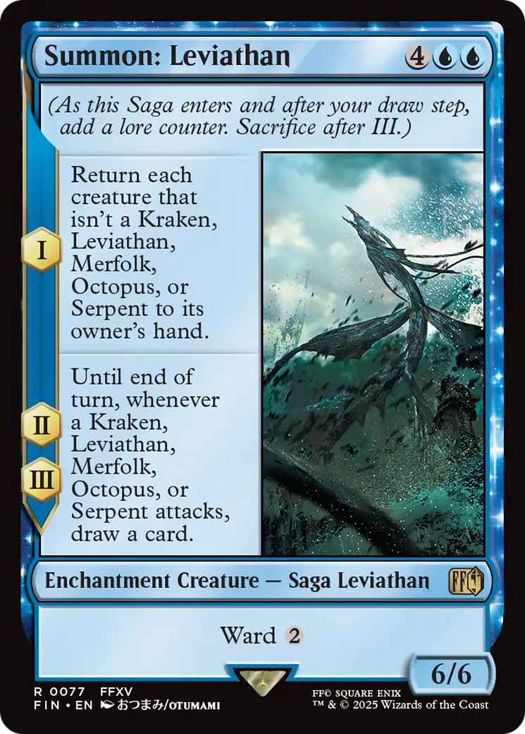 Summon: Leviathan [FINAL FANTASY] | Rook's Games and More