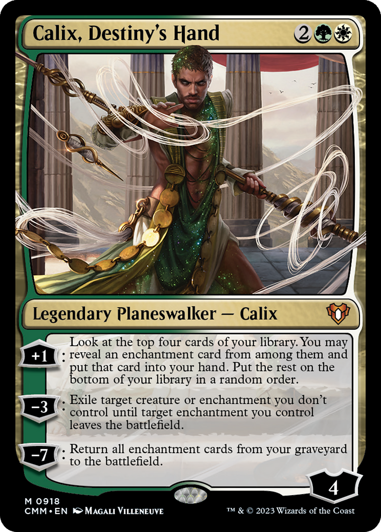 Calix, Destiny's Hand [Commander Masters] | Rook's Games and More