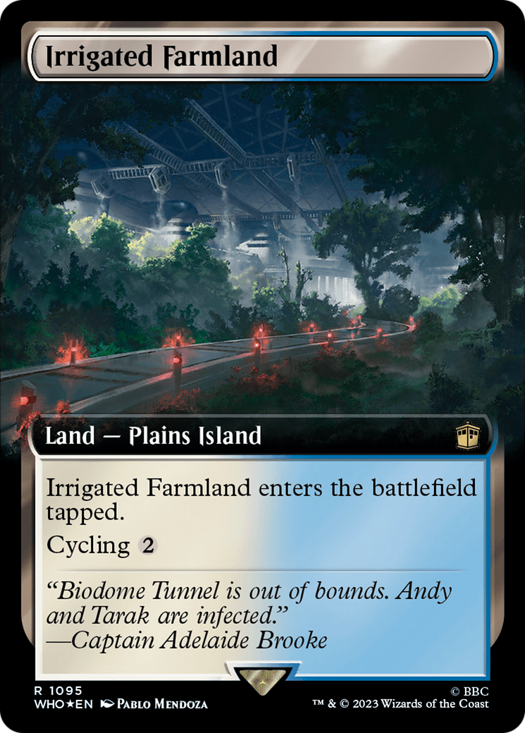 Irrigated Farmland (Extended Art) (Surge Foil) [Doctor Who] | Rook's Games and More