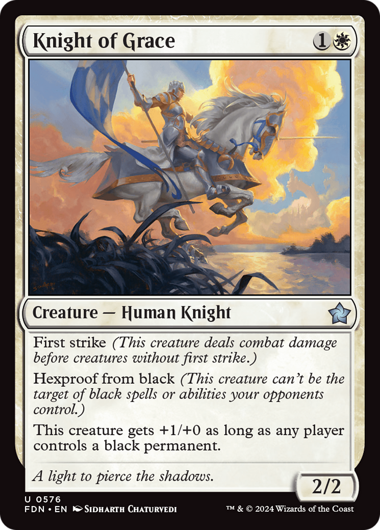 Knight of Grace [Foundations] | Rook's Games and More