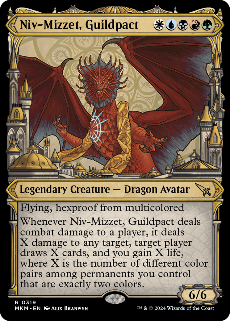 Niv-Mizzet, Guildpact (Showcase) (319) [Murders at Karlov Manor] | Rook's Games and More