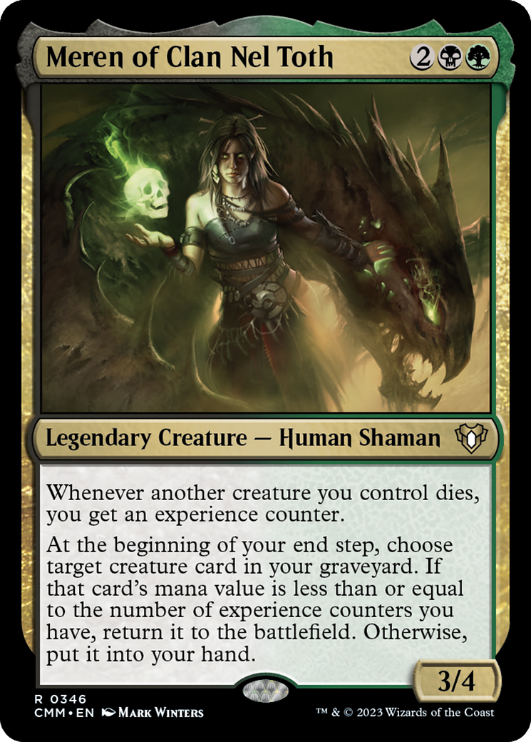 Meren of Clan Nel Toth [Commander Masters] | Rook's Games and More