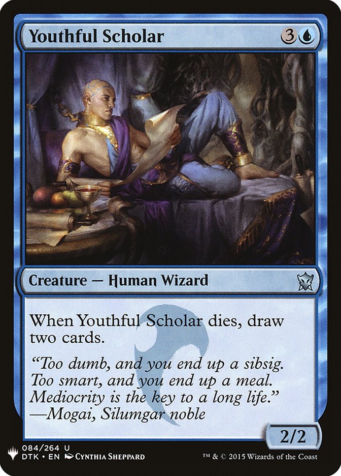 Youthful Scholar [Mystery Booster] | Rook's Games and More