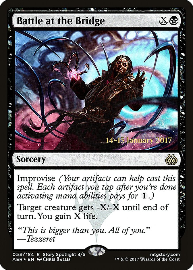 Battle at the Bridge [Aether Revolt Prerelease Promos] | Rook's Games and More