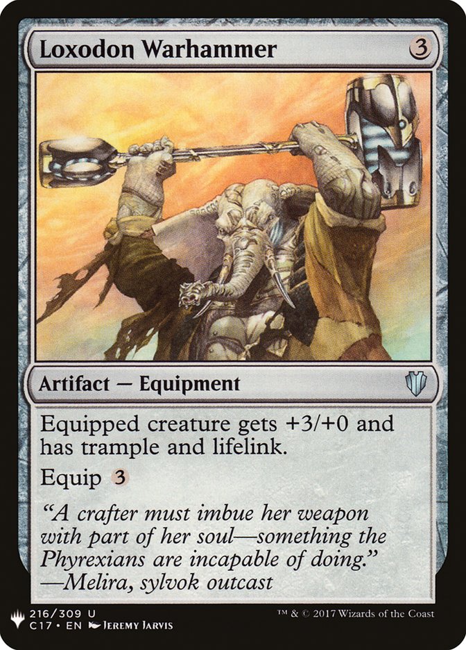 Loxodon Warhammer [Mystery Booster] | Rook's Games and More