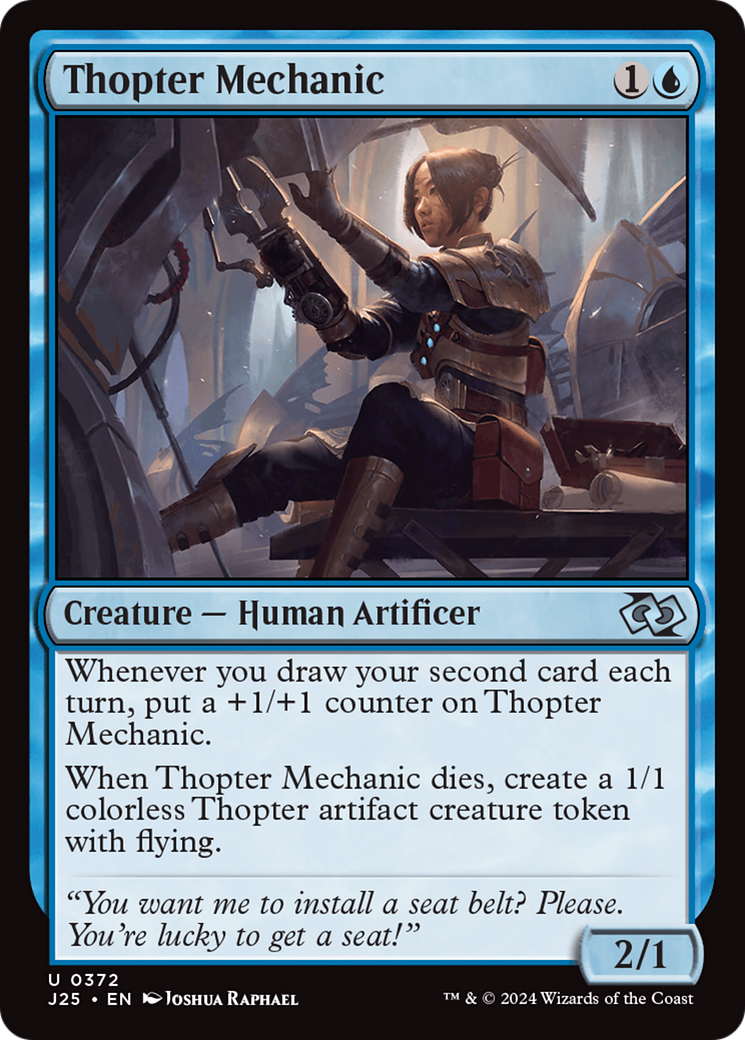 Thopter Mechanic [Foundations Jumpstart] | Rook's Games and More