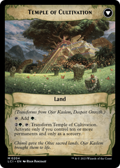 Ojer Kaslem, Deepest Growth // Temple of Cultivation [The Lost Caverns of Ixalan Prerelease Cards] | Rook's Games and More