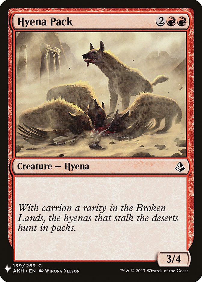 Hyena Pack [Mystery Booster] | Rook's Games and More